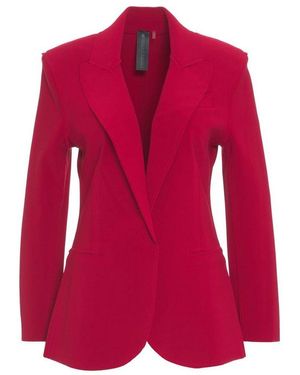 Norma Kamali Pocket Detailed Jacket - Red