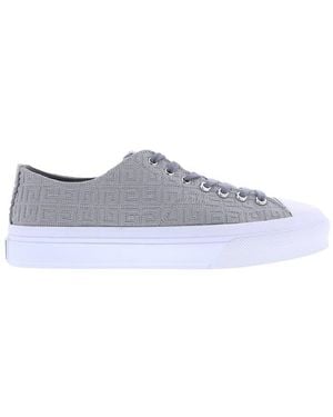 Givenchy 4G Motif City Low Trainers - Grey