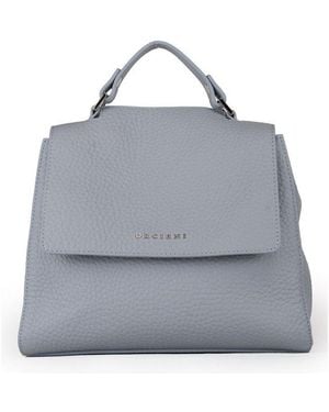 Orciani Sveva Soft Small Handbag - Grey