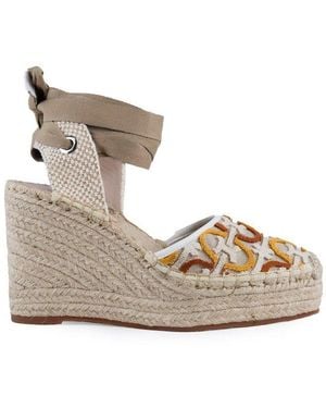 Coccinelle Platform Espadrilles - Natural