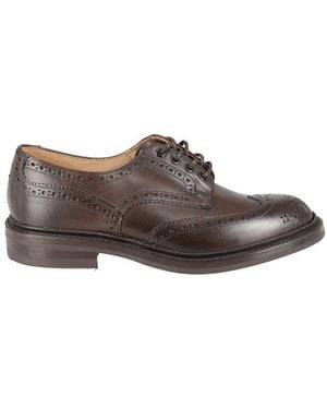 Tricker's Bourton Brogue Lace-Up Shoes - Brown