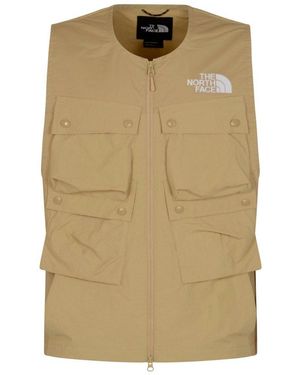 The North Face Mountain Wind Gilet - Natural