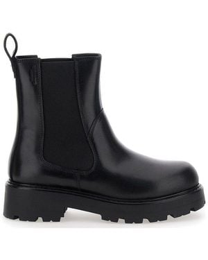 Vagabond Shoemakers Cosmo Ankle Boots With Elastic Inserts - Black