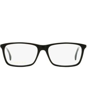 Gucci Rectangular Frame Glasses - Black