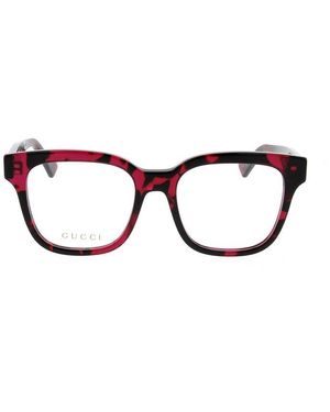 Gucci Square Frame Glasses - Black