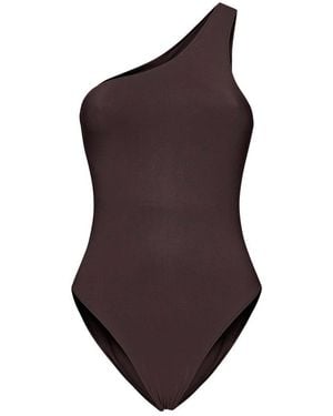 Lido One-Shoulder One-Piece Swimuit - Purple