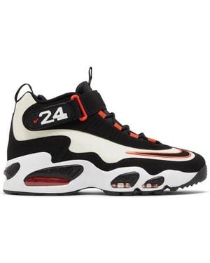 Nike Air Griffey Max 1 Lace-Up Sneakers - Black