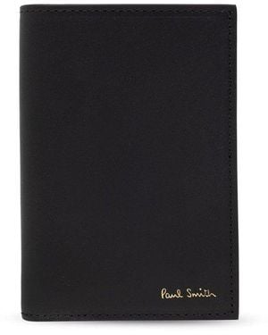 Paul Smith Folding Card Case - Black