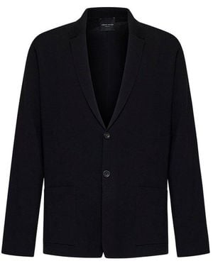 Roberto Collina Button-up Jacket - Blue