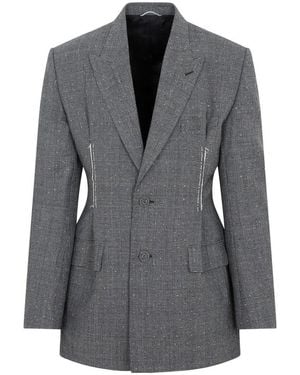 Dior Single-Breasted Jacket - Grey