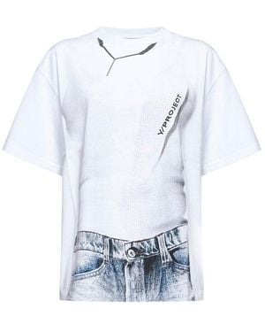 Y. Project Yp Trompe L'Oei T-Shirt - White