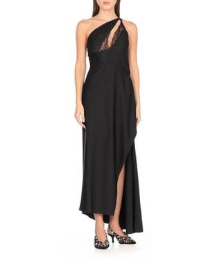 Coperni Asymmetric Long Dress - Black