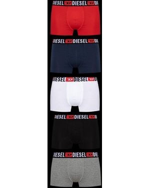 DIESEL Set Of Five Boxer Briefs - Black