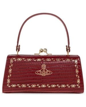 Vivienne Westwood Doll Embossed Handbag - Red