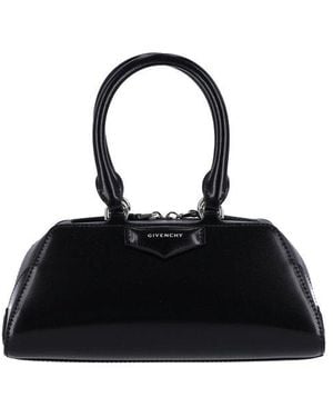 Givenchy Mini Antigona Cube East-West Bag - Black