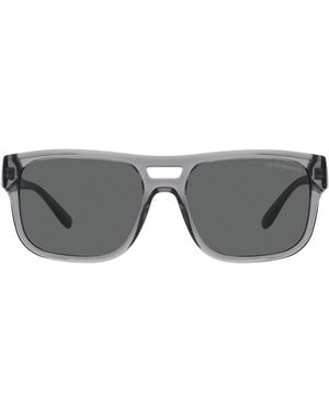 Emporio Armani Square Frame Sunglasses - Gray