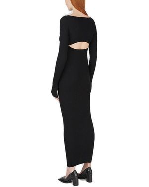 【関税込み】WYNN HAMLYN ブラック Luca ミディアムドレス Wynn Hamlyn Black Luca Midi Dress | ModeSens