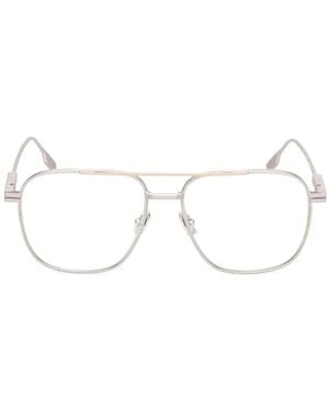 ZEGNA Double Bridge Navigator Frame Glasses - Black