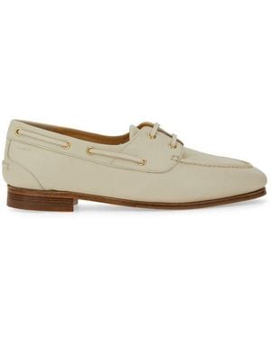 Bally Moccasin Pathy Loafer - White