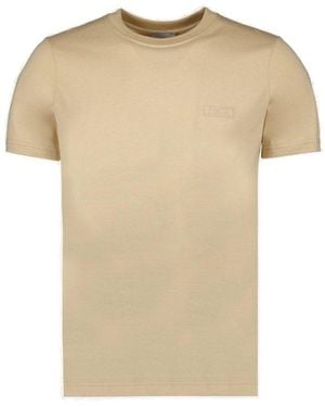 Dior Crewneck Short-Sleeved T-Shirt - Natural