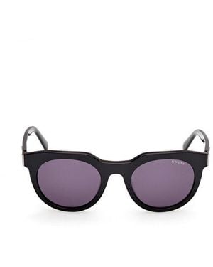 Guess Oval Frame Sunglasses - Purple
