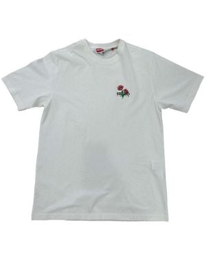 KENZO Floral Printed T-Shirt - Gray