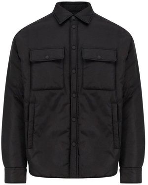DSquared² Snap Buttoned Padded Jacket - Black