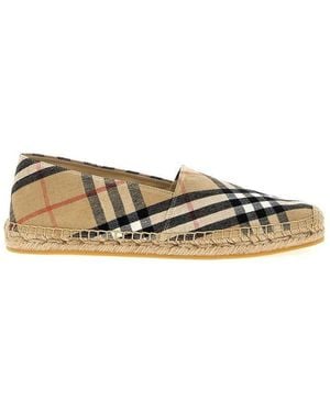 Burberry 'Mews Check' Espadrilles - Multicolour