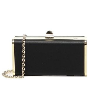 Coccinelle Liv Chained Clutch Bag - Black