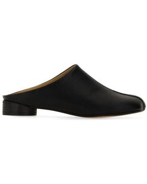 MM6 by Maison Martin Margiela Anatomic Mules - Black