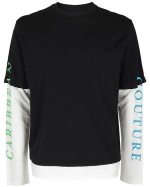 BOTTER Layered Sleeve T-Shirt - Black