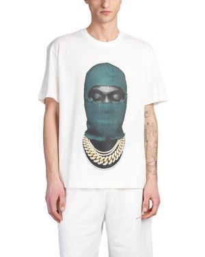 ih nom uh nit Mask20 Crewneck T-Shirt - Blue