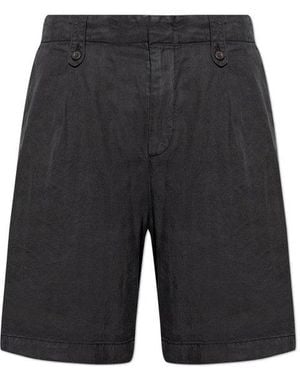 Eleventy Tailored Casual Pleated Shorts - Grey