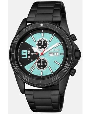 Just Cavalli Logo Detailed Watch - Black