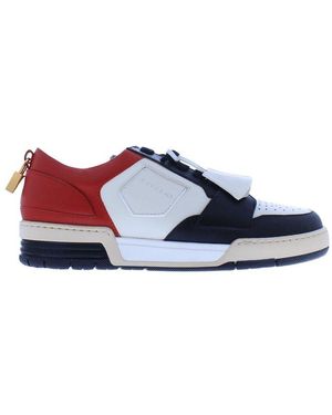 Buscemi Round Toe Lace-Up Trainers - Multicolour