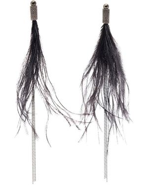 Fabiana Filippi Embellished Earrings - Black