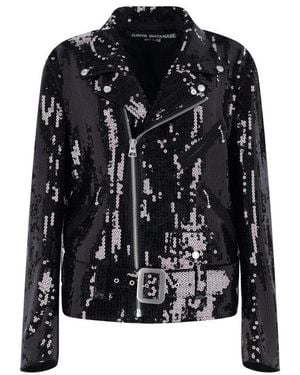 Junya Watanabe Zipped Biker Jacket - Black