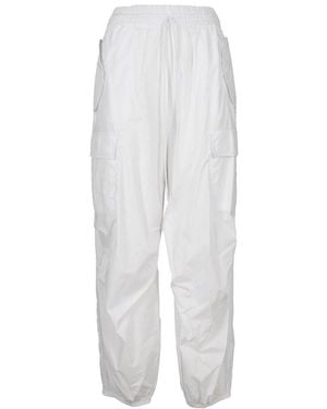 Aniye By Fia Drawstring Cargo Pants - White