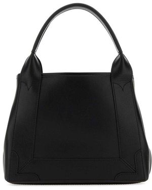 Women's Navy Xs Cabas in Black | Balenciaga CA