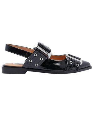 Steve Madden Grand Ave Flats - Black