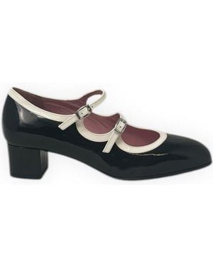 CAREL PARIS Bleuet Mary Janes Pumps - Black
