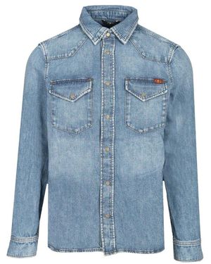7 For All Mankind Denim Shirt - Blue
