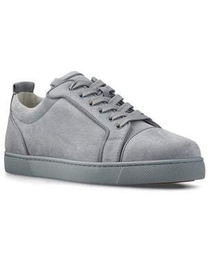Grey suede louboutins mens hotsell