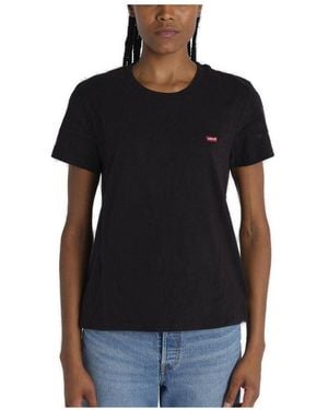 Levi's The Perfect V-Neck T-Shirt - Black