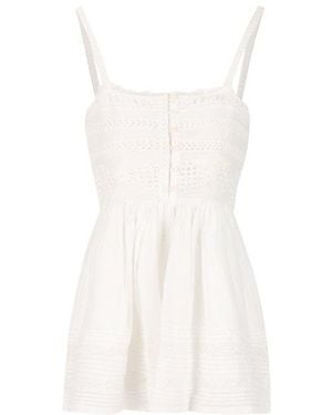 Isabel Marant Dylan Playsuit - White