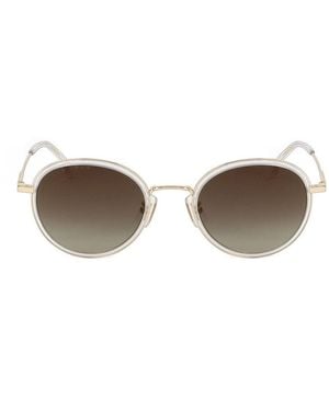 BOSS Round Frame Sunglasses - Metallic