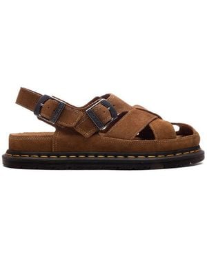 Dr. Martens Archive Plush Fisherman Sandals - Brown