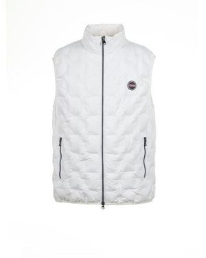 Colmar Quilted Down Gilet - White