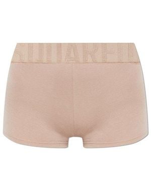 DSquared² Logo Waistband Boxers - Natural