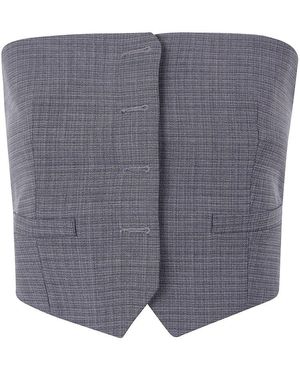 Alexander Wang Bustier Vest - Grey